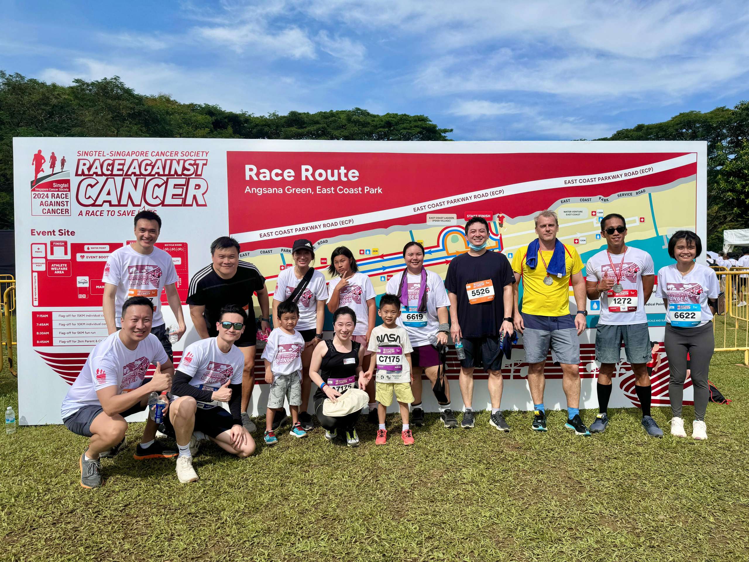 Linnovate Partners Supports Race Against Cancer Singapore 